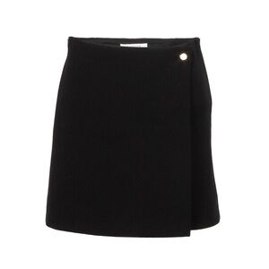 Aritzia Babaton Wayne Black Mini Skirt